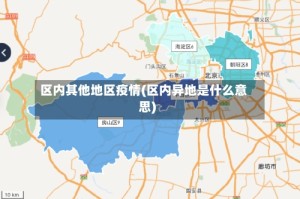 区内其他地区疫情(区内异地是什么意思)