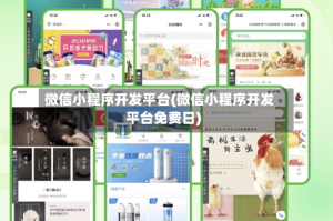 微信小程序开发平台(微信小程序开发平台免费日)