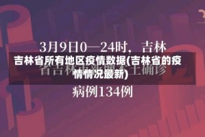 吉林省所有地区疫情数据(吉林省的疫情情况最新)