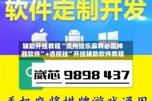 辅助开挂教程“贵州微乐麻将必赢神器软件”+透视挂”开挂辅助软件教程