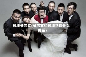 杨坤金志文(金志文和杨坤到底什么关系)