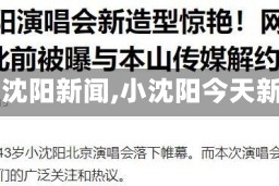 【小沈阳新闻,小沈阳今天新闻】