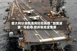 意大利议会批准向印尼捐赠“加里波第”号航母 但并非完全免费