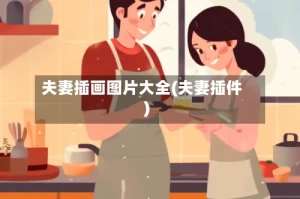 夫妻插画图片大全(夫妻插件)