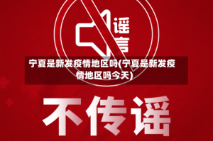 宁夏是新发疫情地区吗(宁夏是新发疫情地区吗今天)