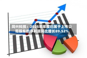 同兴科技：2025年年度归属于上市公司股东的净利润同比增长89.52%