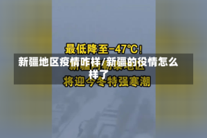 新疆地区疫情咋样/新疆的役情怎么样了