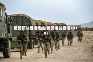 武警部队香港集结(武警进驻香港2019)