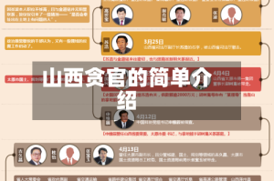 山西贪官的简单介绍
