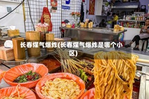 长春煤气爆炸(长春煤气爆炸是哪个小区)