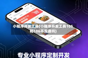 小程序开发工具(小程序开发工具105和106不互通吗)