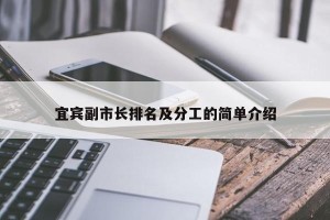 宜宾副市长排名及分工的简单介绍
