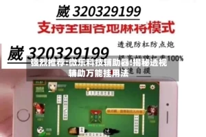 强烈推荐:微乐科技辅助器!揭秘透视辅助万能挂用法