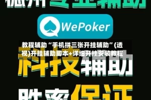 教程辅助“手机拼三张开挂辅助”(透视)开挂辅助脚本+详细开挂安装教程