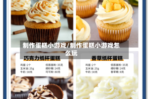 制作蛋糕小游戏/制作蛋糕小游戏怎么玩