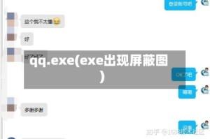 qq.exe(exe出现屏蔽图)