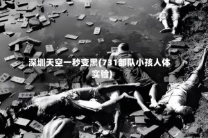 深圳天空一秒变黑(731部队小孩人体实验)