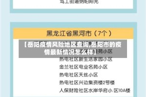 【岳阳疫情风险地区查询,岳阳市的疫情最新情况怎么样】