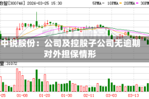 中锐股份：公司及控股子公司无逾期对外担保情形