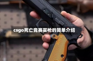 csgo死亡竞赛买枪的简单介绍