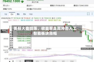 美股大盘回落，收益率走高冲击人工智能板块涨幅