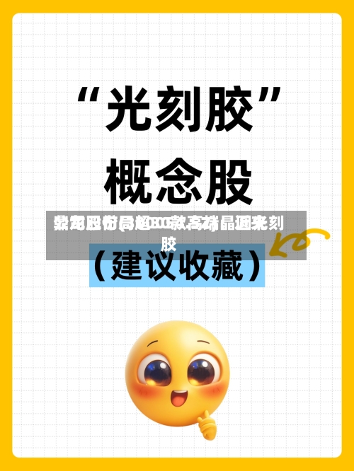 鼎龙股份(300054.SZ)：近来公司已布局超30款高端晶圆光刻胶-第1张图片