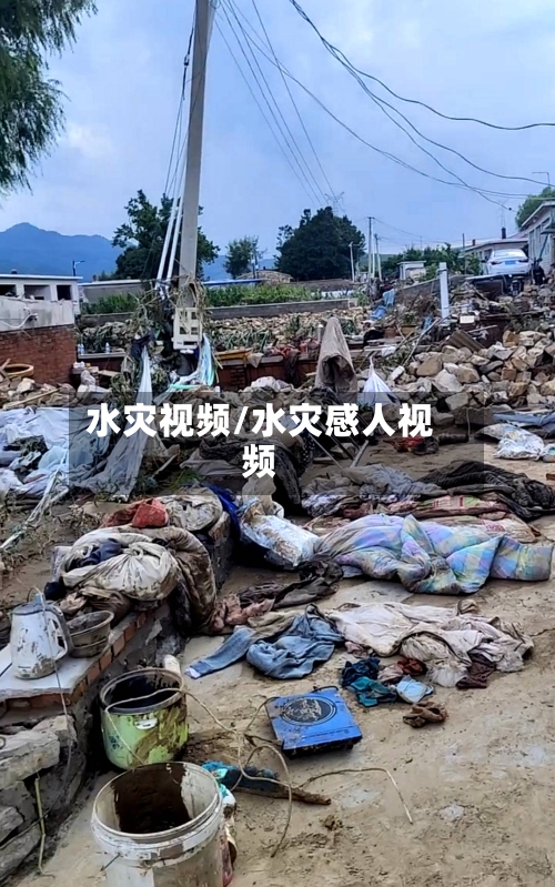 水灾视频/水灾感人视频-第1张图片
