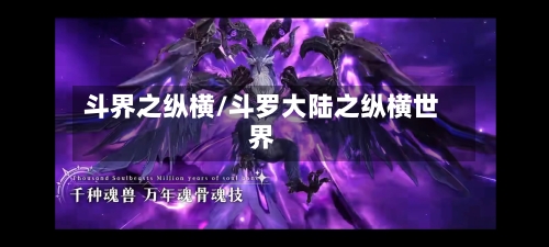 斗界之纵横/斗罗大陆之纵横世界-第1张图片