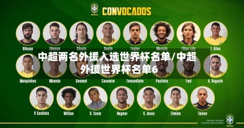 中超两名外援入选世界杯名单/中超外援世界杯名单6-第3张图片