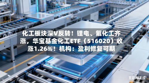 化工板块深V反转！锂电	、氟化工齐涨，华宝基金化工ETF（516020）收涨1.26%！机构：盈利修复可期-第2张图片