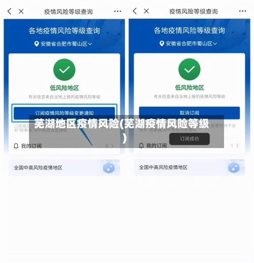 芜湖地区疫情风险(芜湖疫情风险等级)-第2张图片