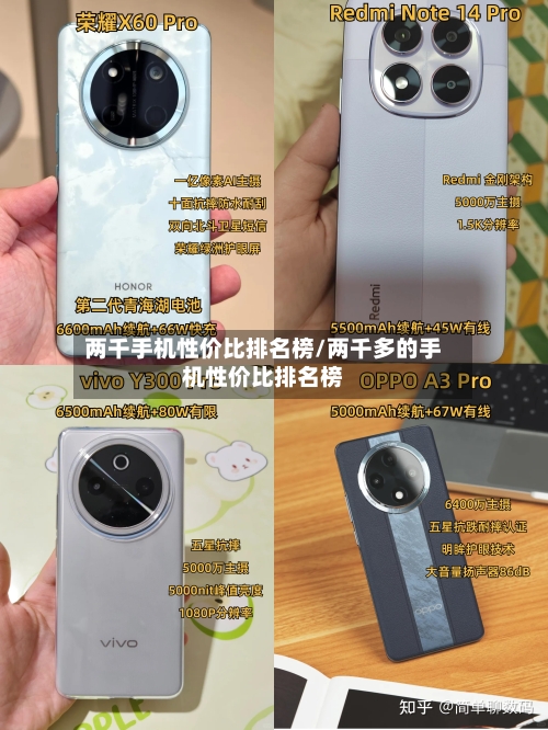 两千手机性价比排名榜/两千多的手机性价比排名榜-第1张图片