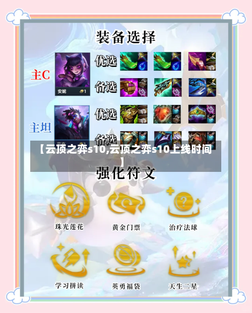 【云顶之弈s10,云顶之弈s10上线时间】-第2张图片