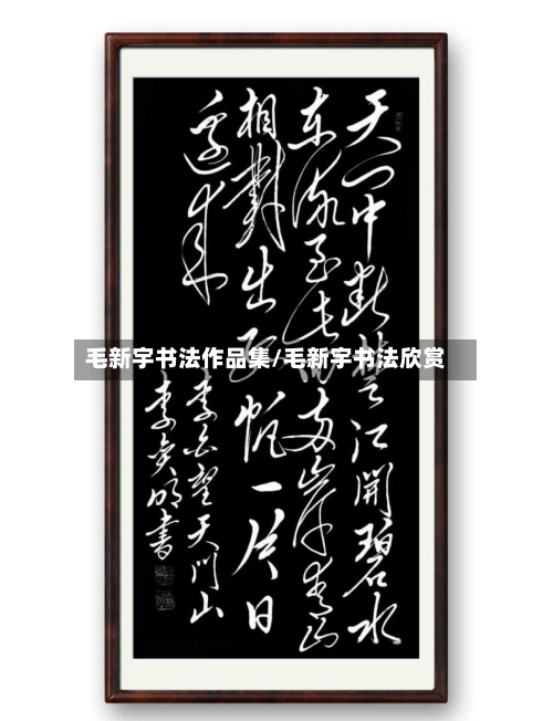 毛新宇书法作品集/毛新宇书法欣赏-第1张图片