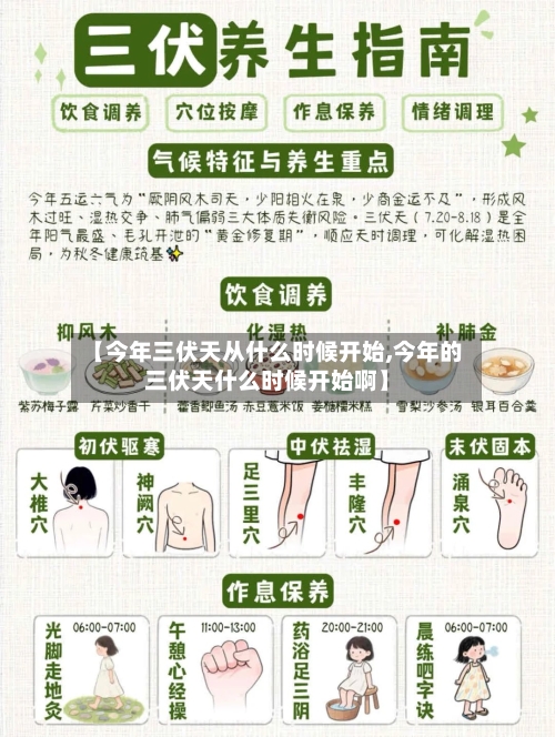 【今年三伏天从什么时候开始,今年的三伏天什么时候开始啊】-第1张图片