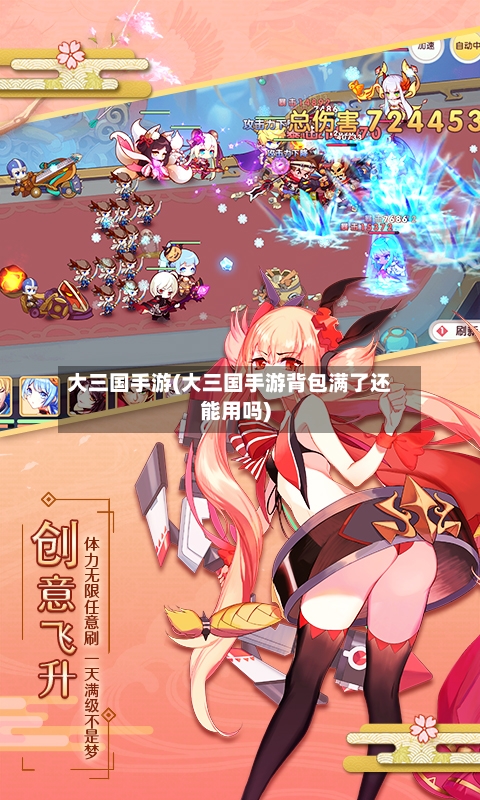 大三国手游(大三国手游背包满了还能用吗)-第2张图片