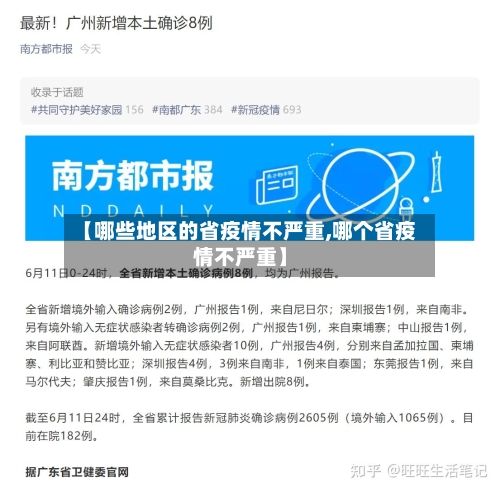 【哪些地区的省疫情不严重,哪个省疫情不严重】-第3张图片