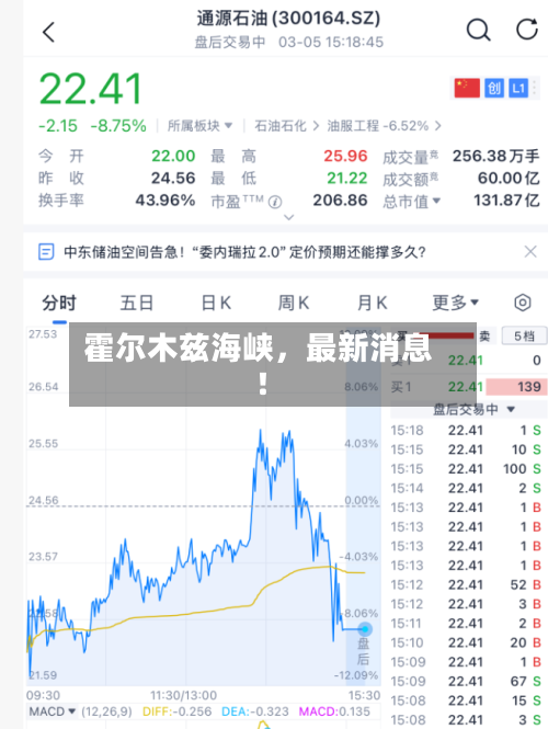 霍尔木兹海峡	，最新消息！-第3张图片