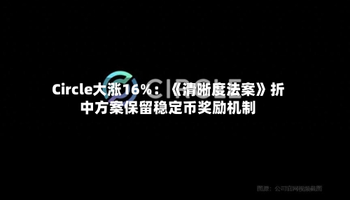Circle大涨16%：《清晰度法案》折中方案保留稳定币奖励机制-第1张图片