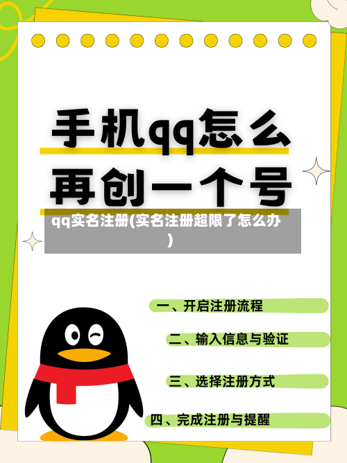 qq实名注册(实名注册超限了怎么办)-第3张图片