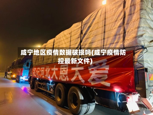 咸宁地区疫情数据破损吗(咸宁疫情防控最新文件)-第3张图片