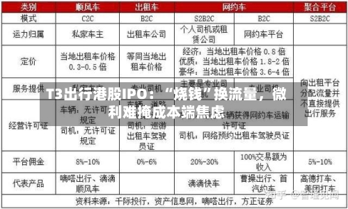 T3出行港股IPO：“烧钱”换流量，微利难掩成本端焦虑-第2张图片
