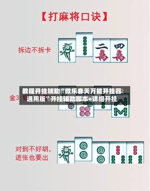 教程开挂辅助“微乐春天万能开挂器通用版”开挂辅助脚本+详细开挂-第2张图片