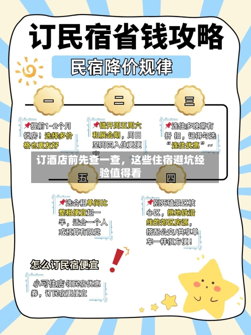 订酒店前先查一查	，这些住宿避坑经验值得看-第1张图片