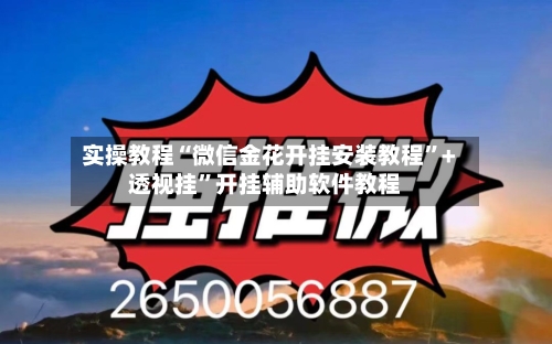 实操教程“微信金花开挂安装教程	”+透视挂”开挂辅助软件教程-第3张图片