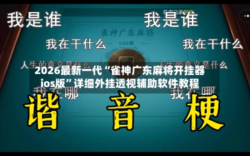 2026最新一代“雀神广东麻将开挂器ios版	”详细外挂透视辅助软件教程-第2张图片