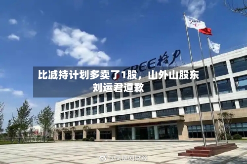 比减持计划多卖了1股，山外山股东刘运君道歉-第2张图片