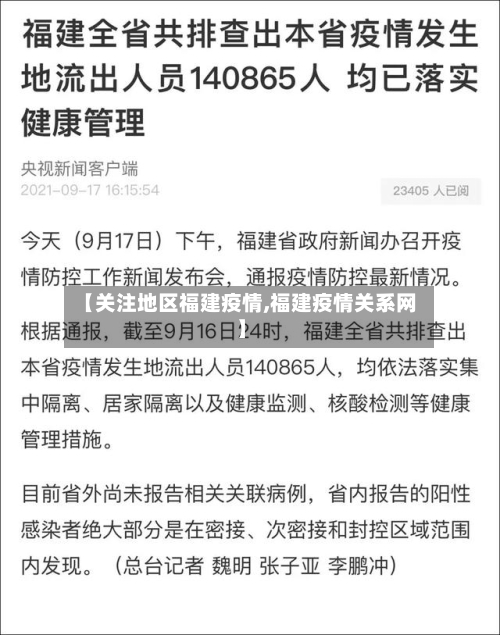 【关注地区福建疫情,福建疫情关系网】-第1张图片