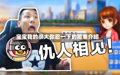 宝宝我的很大你忍一下的简单介绍-第1张图片