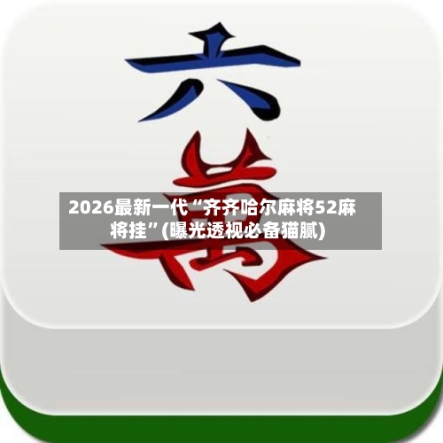 2026最新一代“齐齐哈尔麻将52麻将挂	”(曝光透视必备猫腻)-第1张图片